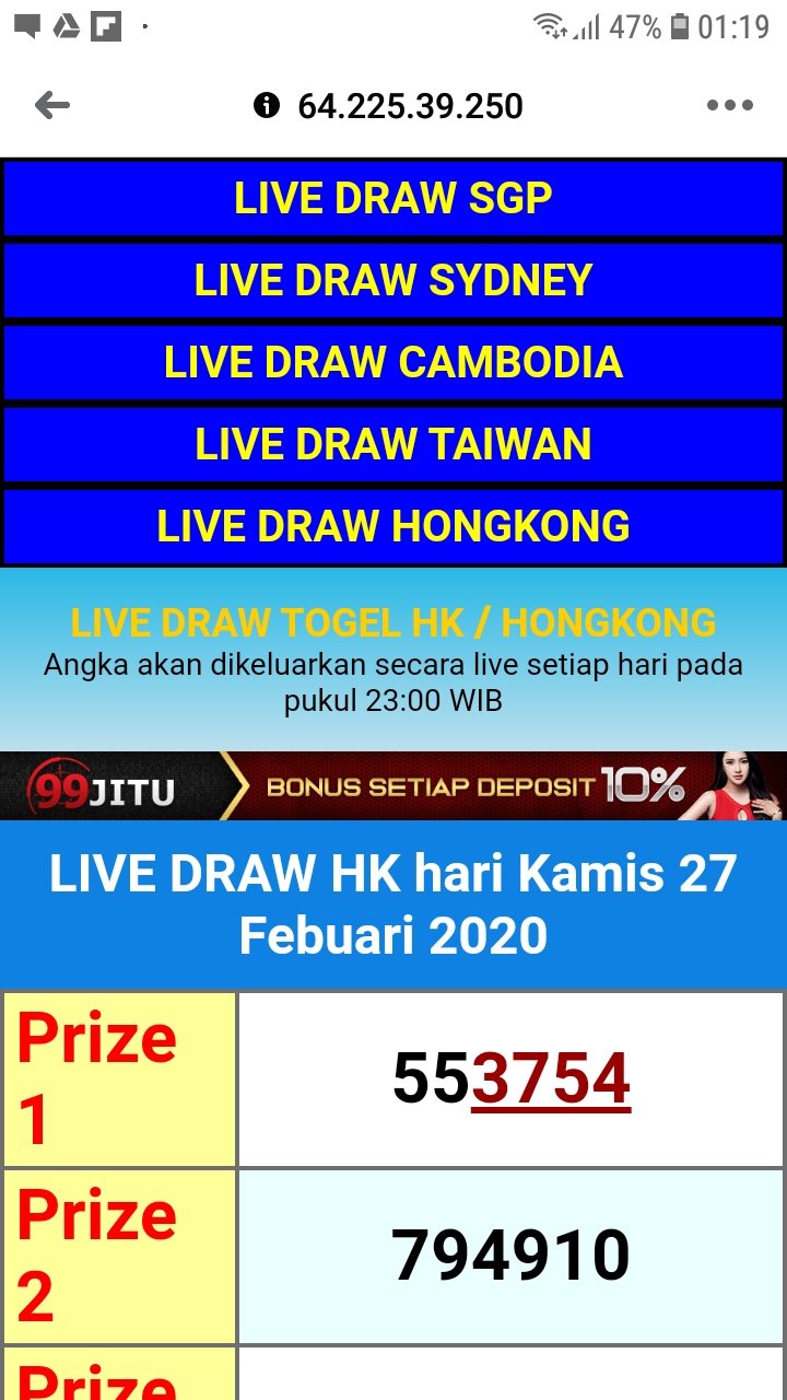 ♔ Live draw hk lengkap tercepat