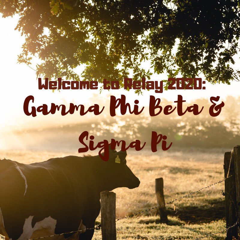 Welcome to Relay Gamma Phi Beta &amp; Sigma Pi! ❤️
