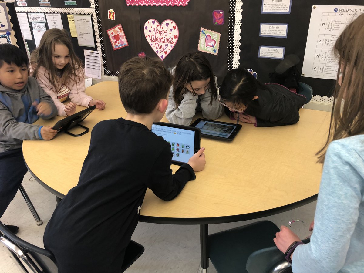WTE750's tweet photo. Celebrating #DLD2020 is a reminder of just how far we have come! @Seesaw has really helped to transform different aspects of the K-2 experience. You would see this in action everyday at this point! @MrsDemiWTE @MissNunanWTE #teamWTE @SaraMMissett @TammiL38 @JenniSouthmayd https://t.co/4s8pDyhymX