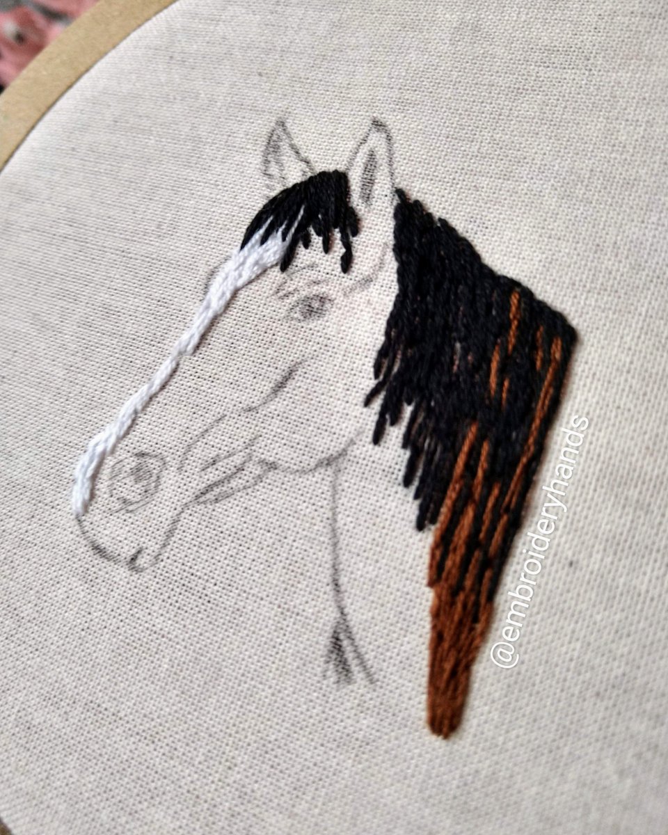 🐴 Regalito en proceso 🐴
.
.
#february #embroideryfloss #embroiderer #embroideryart #embroidery #caballos #embroideries #giftideas #gifts #bordadoamano #handembroidery #handmade #needlework #modification #contemporaryart #art #arte #color #work #stitchers #horse