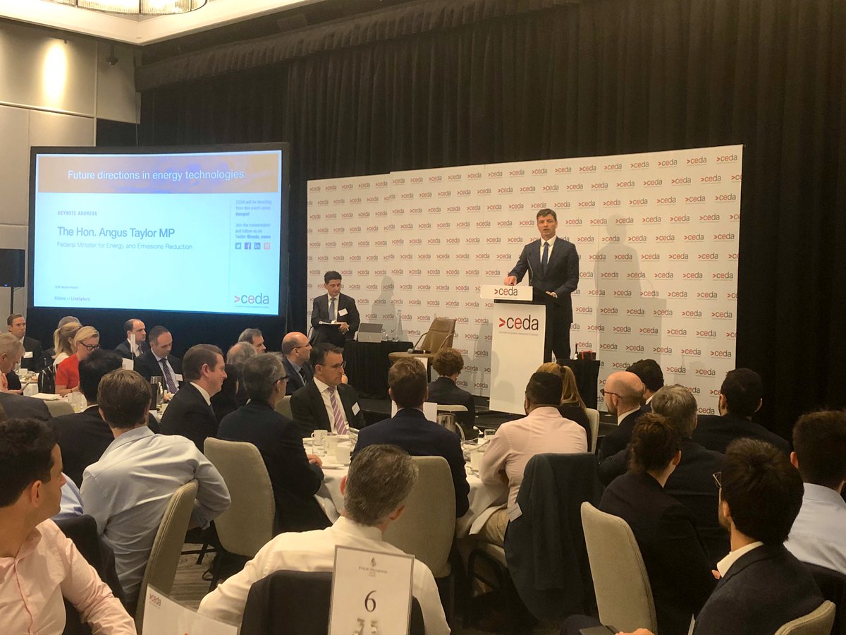 ceda_news's tweet image. We will take a technology based long term strategy to Glasgow COP26 later this year. Technology offers the best opportunity to lower emissions while maintaining our strength in #energy production: @AngusTaylorMP #auspol