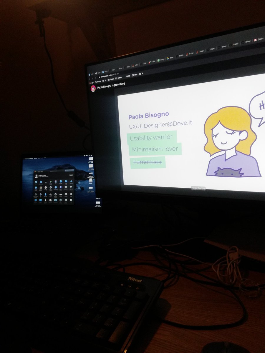 alessio_izzo86's tweet photo. Ready for the #craftedsoftware remote Meetup! Designers vs Developer: civil war
@agiuffredi @massilave85 https://t.co/arfjdAAXQa