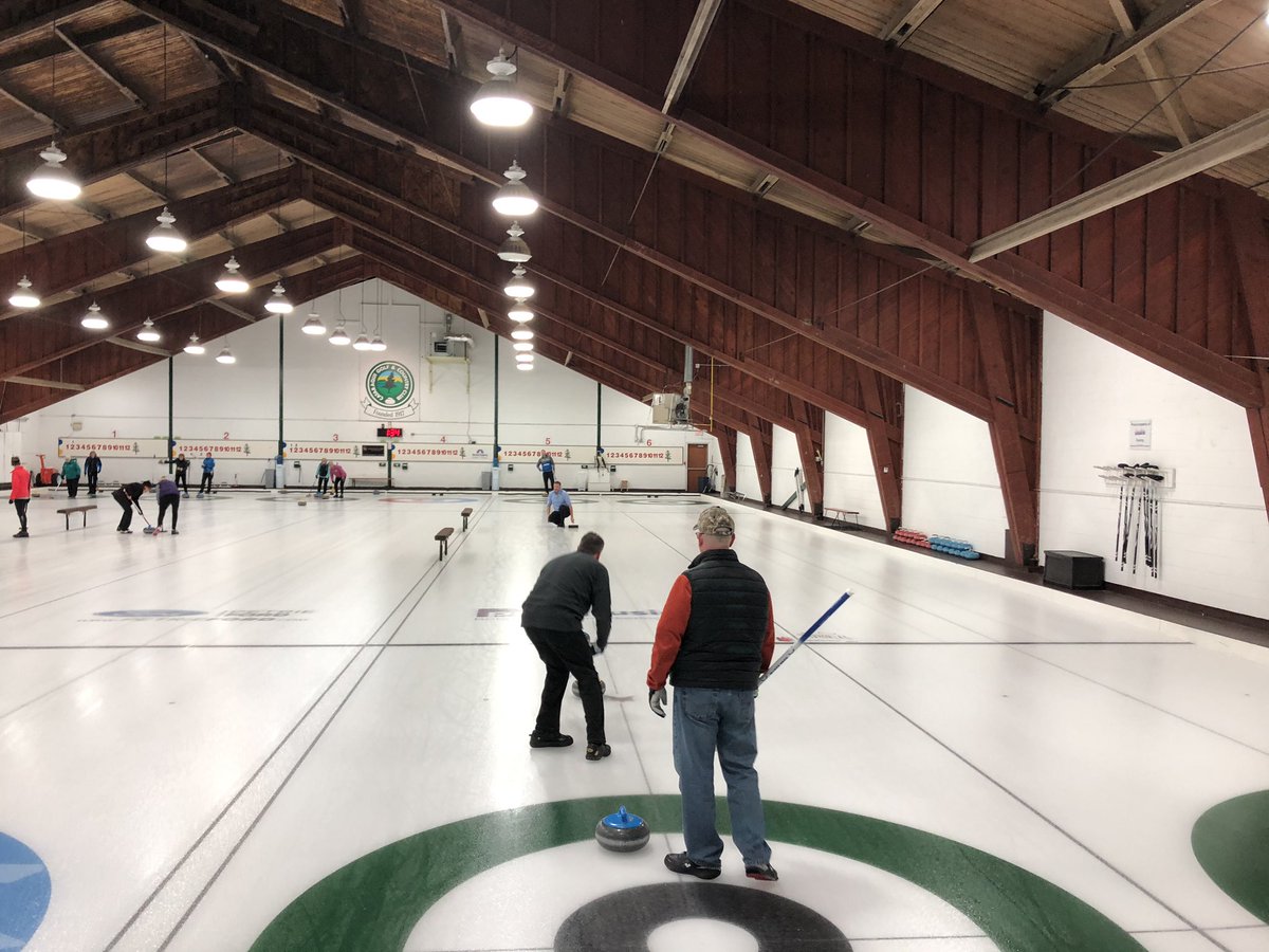 Made it to Kingston late last night.  A little team practice to get things moving today. #Brier2020