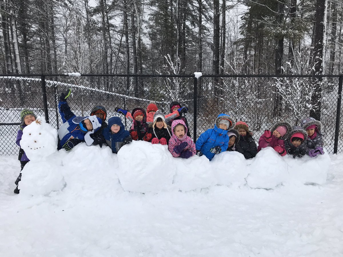 Meet “Snowy” our snow caterpillar❄️