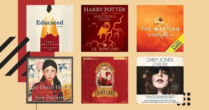 goodreads's tweet photo. We asked our followers to name their all-time favorite audiobooks, and they did not disappoint. 🎧 Without further ado, here are the audiobooks your fellow readers love: https://t.co/cLqG0f7XP9 https://t.co/V5YlDypTyF