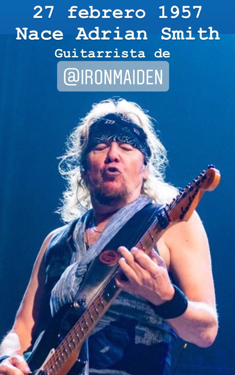 Happy Birthday Adrian Smith!       