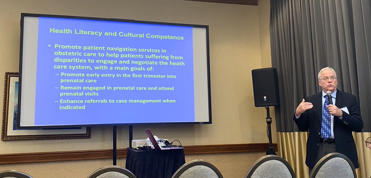 VAHealthInfo's tweet photo. #TBT to the @VNPCMomsBabies Summit earlier this week!
#VHI’s #ConnectVirginia Program Manager, Rachel, speaks on how the #EDCC Program can benefit perinatal care
Rouse (VA Maternal Mortality Project), Dudley (@uvahealthnews) & Pursell (#VNPC) reported on other recommendations https://t.co/EkoDuqkSxc