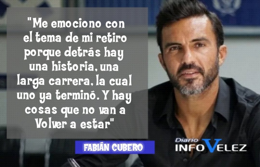 DiarioInfovelez's tweet photo. FABIÁN CUBERO |

El volante habló en el programa  #bastadetodo y dejó está frase emocionado...

#Velez #argsaf #juegavélez #todosjuntos #juegaVélez #futbolargentino #tntsports #tycsports #foto #fotografia #amalfitani #tntsports #superliga #tycsports #afa https://t.co/KkEUEoEDrV