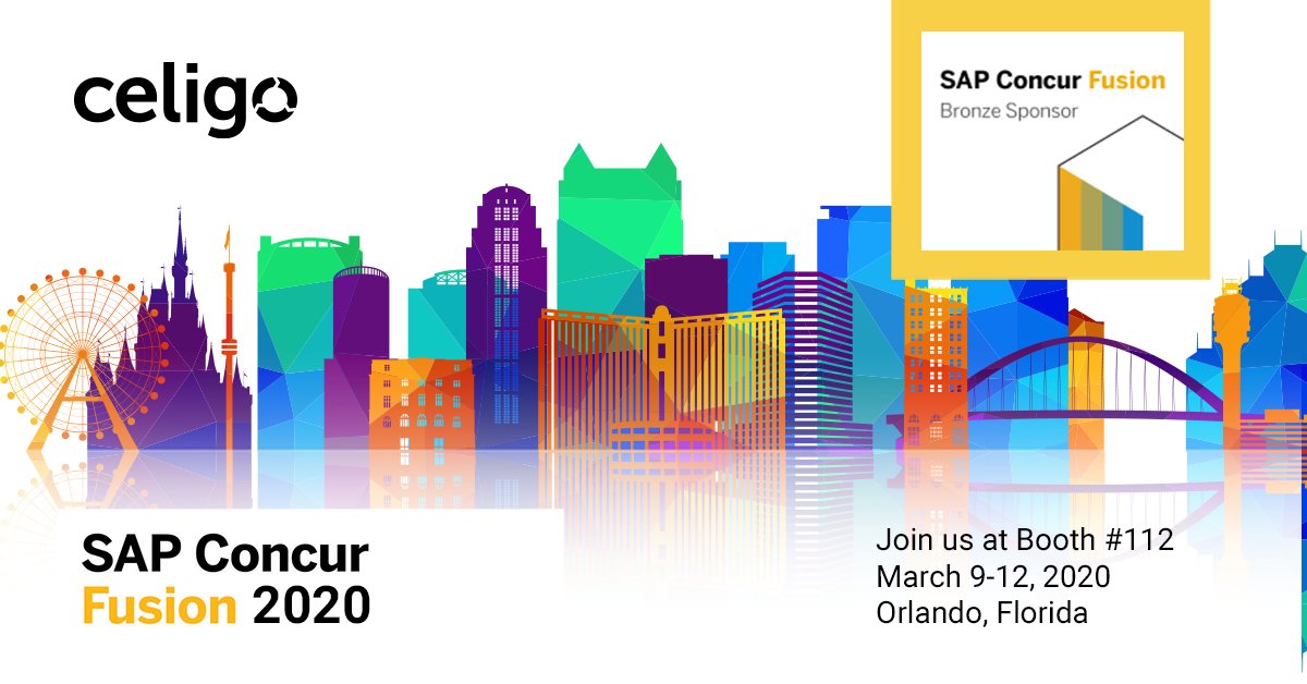 celigoinc's tweet image. Proud to be a sponsor at  SAP Concur Fusion 2020  hubs.ly/H0nbHMf0 #integrationstartshere #SAPConcurFusion