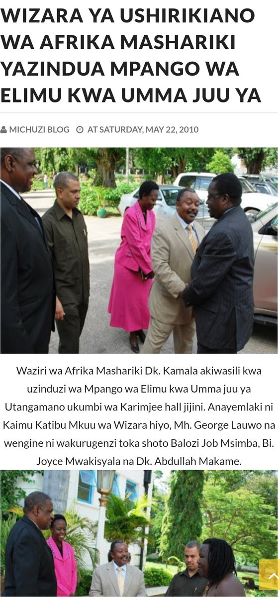 Dr. Abdullah Hasnuu Makame (@dr_makame) on Twitter photo #KUMBUKIZI
Tarehe 22 Mei 2010. 10 Years ago. 10 Years younger then.
<a href="/LMfumukeko/">Amb. Dr Libérat Mfumukeko</a>
<a href="/pmathuki/">Amb.(Dr.)Peter Mutuku Mathuki,PhD</a>
<a href="/HonAbdik/">Dr. Abdikadir Aden</a>
<a href="/MukuliaKennedy/">Ayason K Mukulia</a>
<a href="/ngwarumaghembe/">Dr. Ngwaru Maghembe</a>
<a href="/MpNamara/">Namara Dennis MP</a>
<a href="/Ndangizaf/">Fatuma Ndangiza</a>
<a href="/WanjikuMuhia/">Wanjiku Muhia</a>
<a href="/OdongoGeorgeSt1/">Odongo George Stephen</a>
<a href="/HonMusyoka/">TherealKennedy Musyoka</a>
<a href="/martin_ngoga/">MartinNgoga</a>
<a href="/EA_Bunge/">EALA</a>
<a href="/eacmediacentre/">EAC Media Centre</a>
<a href="/jumuiya/">East African Community</a>
<a href="/JMakamba/">January Makamba</a>
<a href="/Semkae/">Sem</a> #KUMBUKIZI
Tarehe 22 Mei 2010. 10 Years ago. 10 Years younger then.
<a href="/LMfumukeko/">Amb. Dr Libérat Mfumukeko</a>
<a href="/pmathuki/">Amb.(Dr.)Peter Mutuku Mathuki,PhD</a>
<a href="/HonAbdik/">Dr. Abdikadir Aden</a>
<a href="/MukuliaKennedy/">Ayason K Mukulia</a>
<a href="/ngwarumaghembe/">Dr. Ngwaru Maghembe</a>
<a href="/MpNamara/">Namara Dennis MP</a>
<a href="/Ndangizaf/">Fatuma Ndangiza</a>
<a href="/WanjikuMuhia/">Wanjiku Muhia</a>
<a href="/OdongoGeorgeSt1/">Odongo George Stephen</a>
<a href="/HonMusyoka/">TherealKennedy Musyoka</a>
<a href="/martin_ngoga/">MartinNgoga</a>
<a href="/EA_Bunge/">EALA</a>
<a href="/eacmediacentre/">EAC Media Centre</a>
<a href="/jumuiya/">East African Community</a>
<a href="/JMakamba/">January Makamba</a>
<a href="/Semkae/">Sem</a>