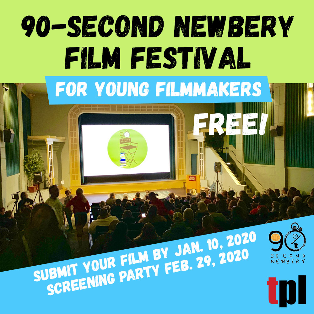 TacomaLibrary's tweet photo. 🎥 Register for advance tix for the @90secondnewbery Film Fest, hosted by @iamjameskennedy at #Tacoma's Rialto Theater on Feb. 29, 2020! Free! Info & registration: https://t.co/zBKDUDf8mu #90secondnewbery #tacomapubliclibrary #jameskennedy #todayatyourlibrary #tacomawa https://t.co/jzl7PbACXn