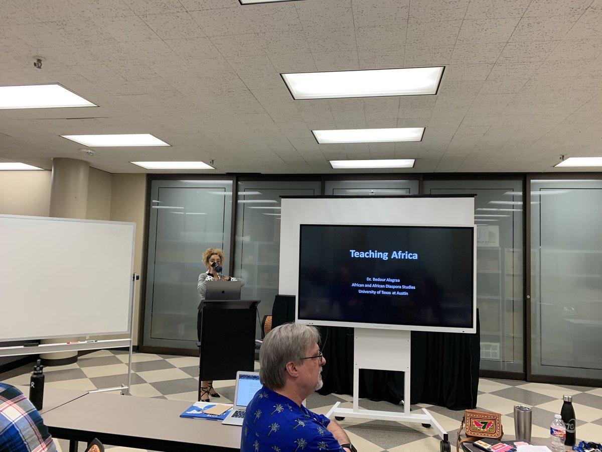 SalLaMaestra's tweet photo. So grateful to Dr. Alagraa... amazing scholar & teacher ...& colleague...& thank you AISD ...#UTUT Ethnic Studies workshop โฆ@utexascoeโฉ https://t.co/oYOzQsboU2