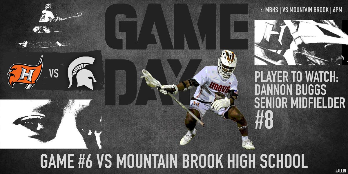 GAMEDAY

🥍: GAME 6 | 2020
🆚: Mountain Brook <a href="/MBVarsityLax/">MtnBrook Varsity Lax</a> 
📍: Mountain Brook High School
⏰: Varsity 6pm | JV 8pm

#ALLIN #GOBUCS