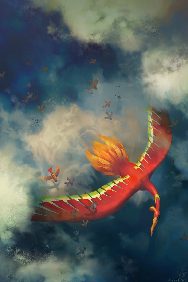 Ho-Oh by Esquitax on DeviantArt  Pokemon pictures, Pokemon manga, Pokemon