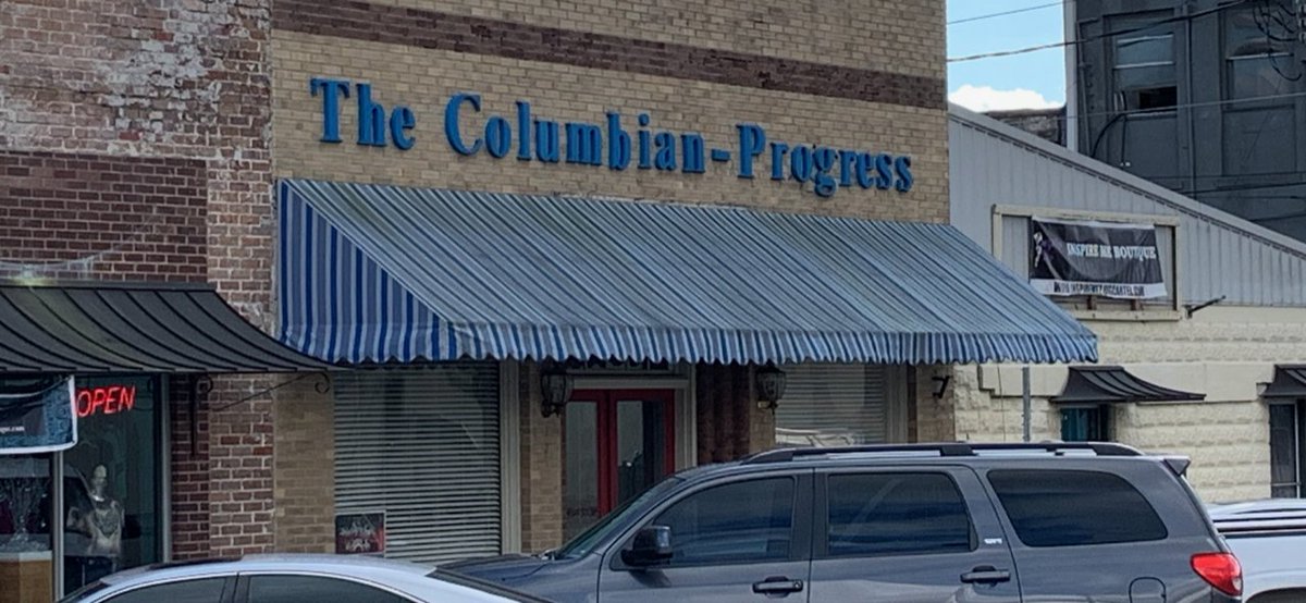 rldeming3's tweet photo. Glad to be all over the 14 counties in MS CD-4, including the good folks at @ColProgress in Columbia! #rd3 https://t.co/R5jwxvQyFT