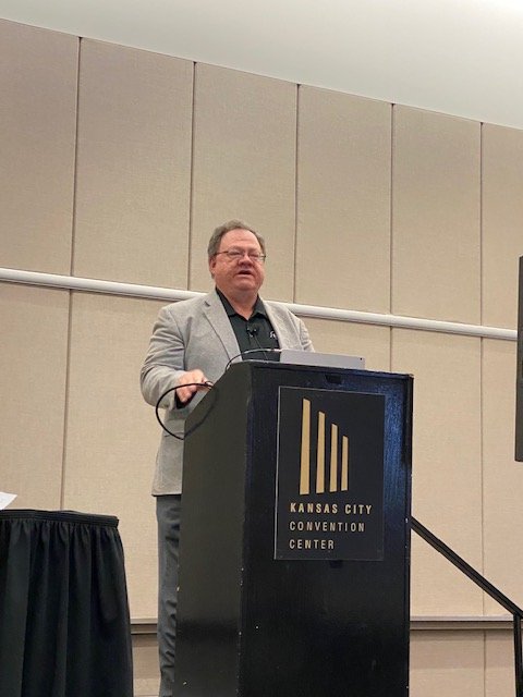 CleanFuelsAA's tweet photo. We're at the #PACEshow (Petroleum/Convenience)! KS, MO &amp; NE #soybean states sponsored the lunch session: "20/20 Vision: Make Your Business Better with Biodiesel." Strong policy and fuel quality make now a great time for fuel marketers to add #biodiesel to their operations. https://t.co/WMxYnGAAE6
