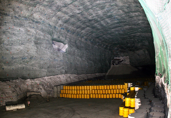 I suspect the deep waste repositories for "nuclear" waste are actually bone/body pits for the geobacter bacteria. Huge man made caverns no one can ever get at or see.Each can could contain a body and the cavern could be flooded. Who would know?