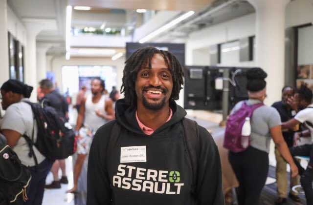 Meet another Pilsner Grant winner: <a href="/StereoAssault/">Stereo Assault</a> 🎧 They started off as a radio show at <a href="/websteru/">Webster University</a> and now curate playlists and produce interactive live events in #STL. Tune in and see upcoming community gatherings at stereoassault.com. 💥

<a href="/4HandsBrewingCo/">4 Hands Brewing Company</a>