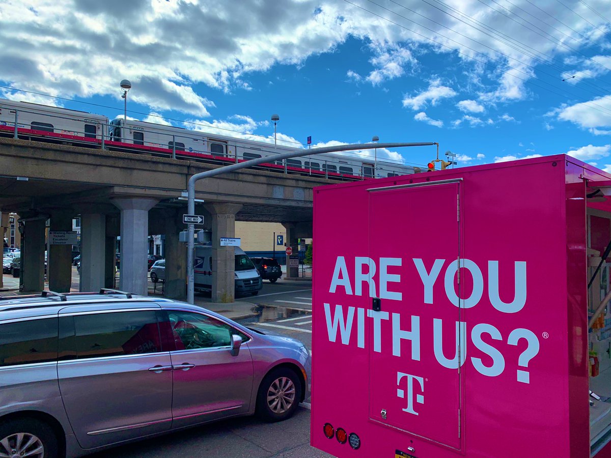 📡Get connected today! Hop off at the Rockville Center stop on the LIRR 🚆 to get the details on our Samsung Galaxy S20 5G & Samsung S10 😎50% OFF promotion!!! #NERules #BeepBeep #ChooChoo #AreYouWithUs #WeWontStop #MagentaGear #LongIsland