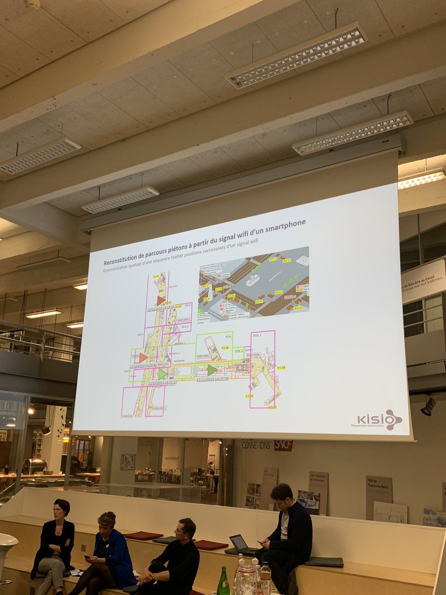 EstelleDeviller's tweet photo. @kisio invente LA box qui collecte les données wifi dans les gares. Data analysts et ingénieurs transports analysent et améliorent notre trajet du quotidien ! https://t.co/9VRKUUPBU2