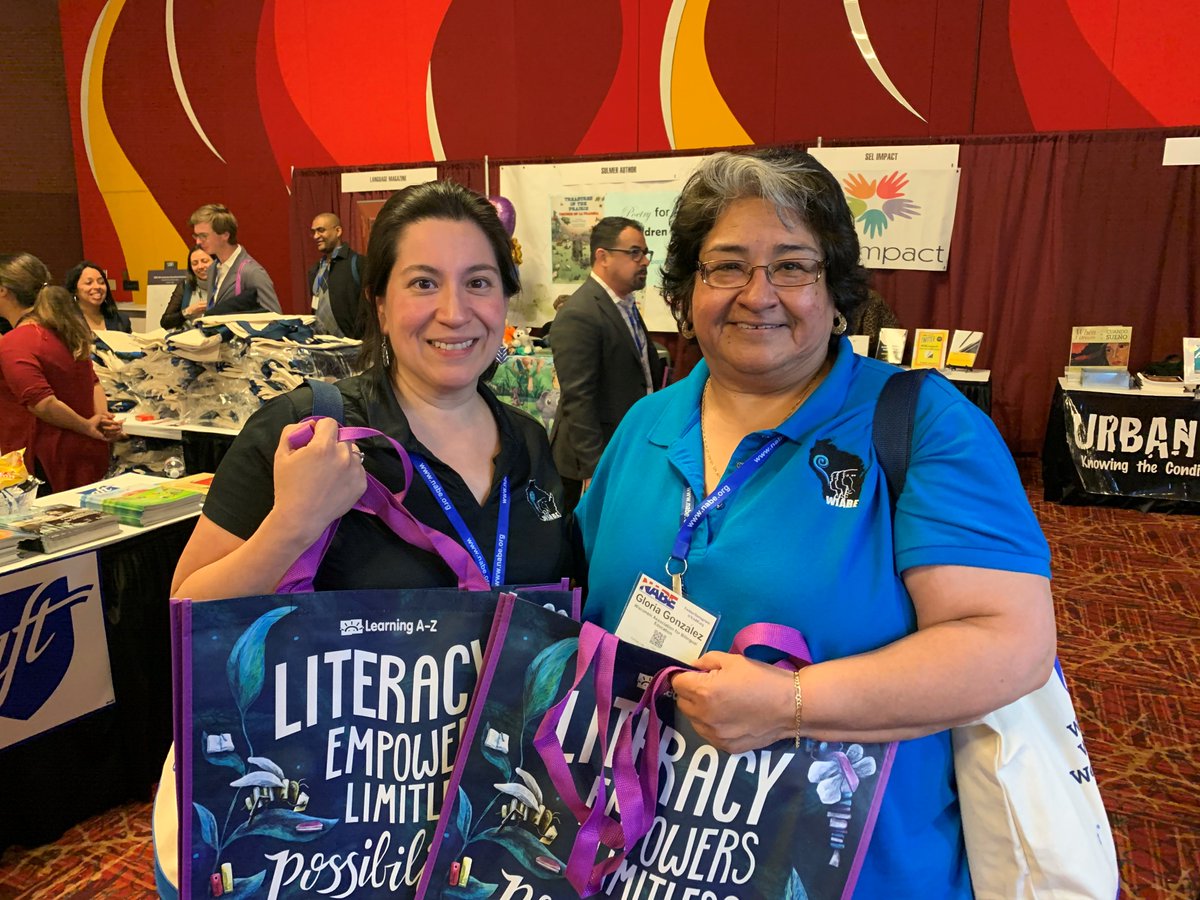 LearningAtoZ's tweet image. Having fun at #NABE2020! Stop by booth 502 to learn more about #LearningAZ and get a bag