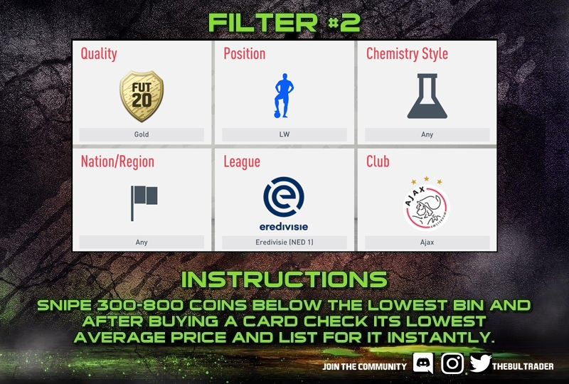 TheBulTrader's tweet photo. Looking for a way to make some quick coins?🤔

Get on these filters given by me!💸

Join my Discord server! https://t.co/5hP931FetD

#FIFA #FIFA20 #FUT #FUT20 #FIFA20UT #FIFAUT #ShapeShifters #FUTTrading #SnipingFilter #FIFASniping #FIFASnipe #FUTSniping https://t.co/JGfltHu9kY