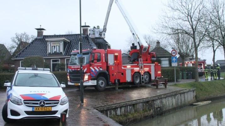 Melding schoorsteenbrand Achterwei Morra