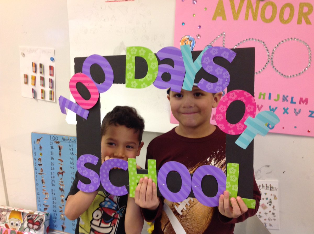 ParkviewEY's tweet photo. Happy 100th Day!! https://t.co/pbt6egpCX3