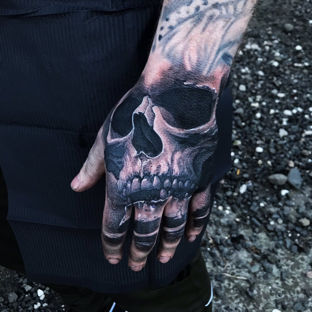 Skull Cap Knee Tattoo by redsamuraidragon on DeviantArt