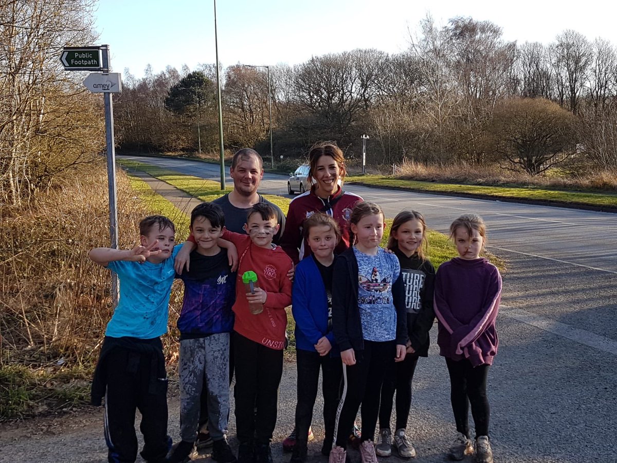 First cross country run today - sorry if Washing machines are working overdrive tonight!