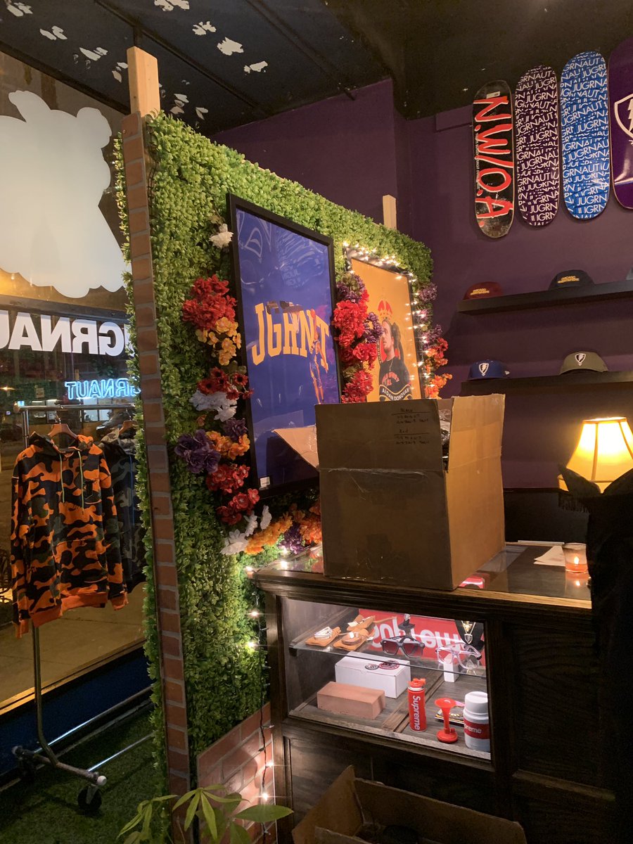 MaristEVOLVE's tweet photo. Meet one of our Designers for the Black History Fashion Show Saturday, @Jugrnaut 
They have some really dope items and we can’t wait for you to see us display them at 6:00 pm in the caf THIS Saturday! You don’t want to miss this! 🤩🥳 https://t.co/CJEUCf8kPV