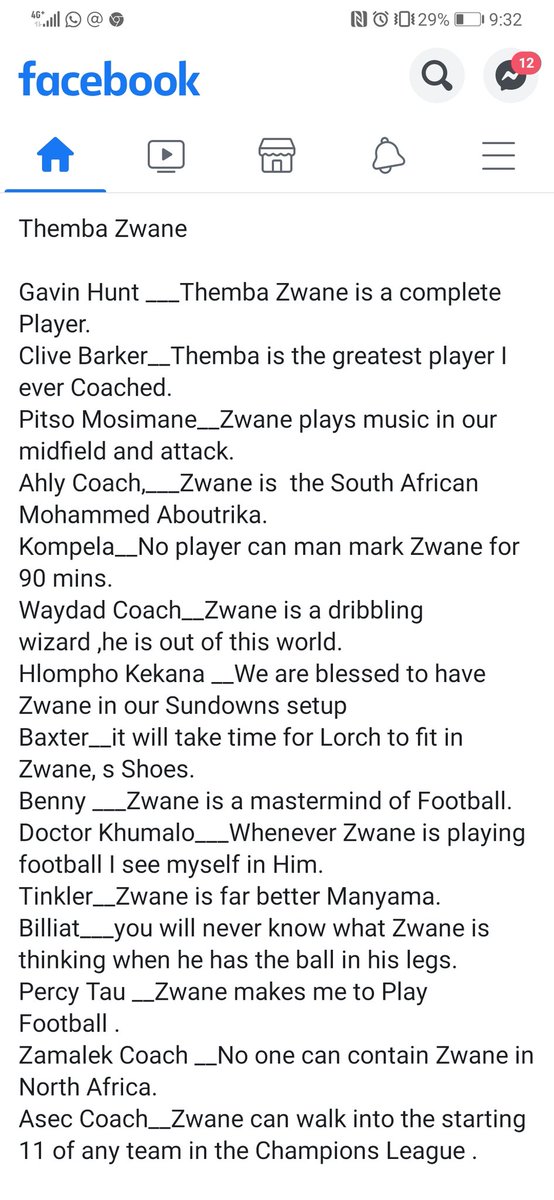 This is best Facebook post I've seen in years 👌🏿🇿🇦 #ThembaZwane