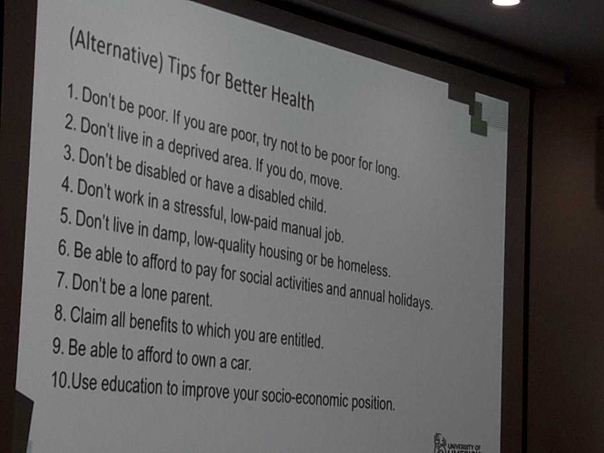 HSEPMSHW's tweet photo. Great presentation by Dr Patrick O Donnell-health in equalities a view from the ground #SDHI2020 @HealthyIreland @CHO2west https://t.co/m4IZbJT5Be