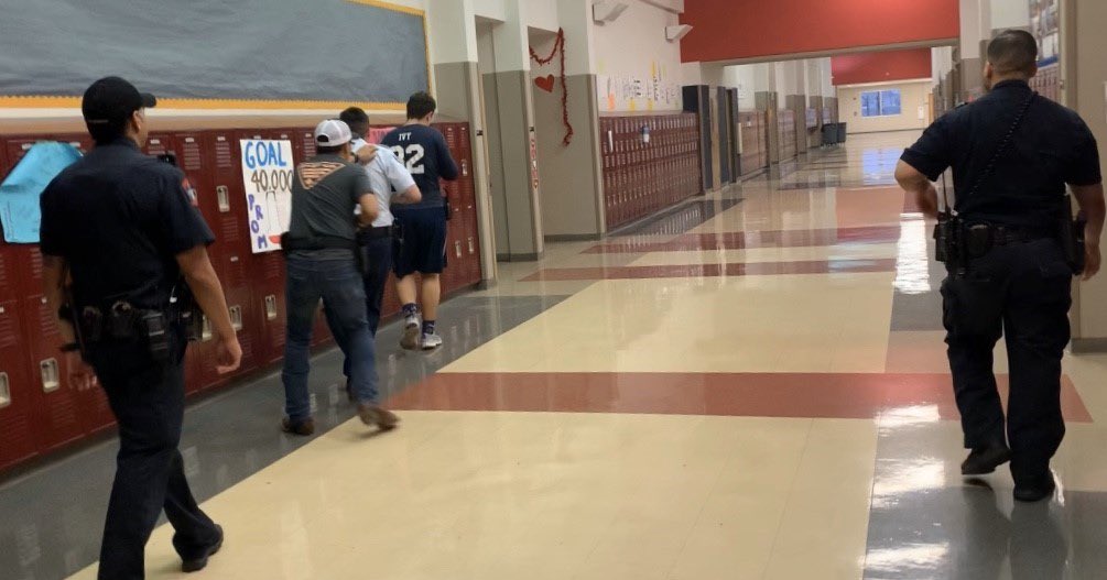 A big shout out to AISD Officer Palomo and Officer Perez for helping our Akins Building Search team practice for a TPSA district competition! You guys are awesome and we really appreciate all of your assistance and guidance!!! <a href="/AISD_CTE/">Austin ISD - Career & Technical Education</a> <a href="/AISDPolice/">Austin ISD Police</a> <a href="/akinsablle/">@AKINSABLLE</a> <a href="/AkinsAISD/">Akins Early College High School</a>