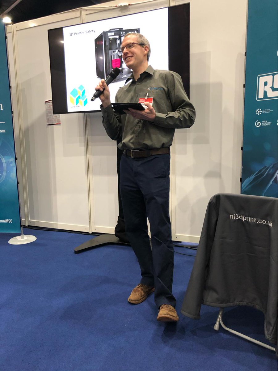 ni3dprint's tweet photo. Thanks for your support today at Manufacturing &amp; Supply Chain Conference &amp; Exhibition: David Barkham AMS Tech, KORA 3D and 3DGBIRE. Huge interest in Kora cabinets! https://t.co/ODM0n4CZs3
 #ultimaker #3dprinting #manufacturingexponi #kora3d #3DGBIRE  #northernireland https://t.co/uWR0NBhMTt