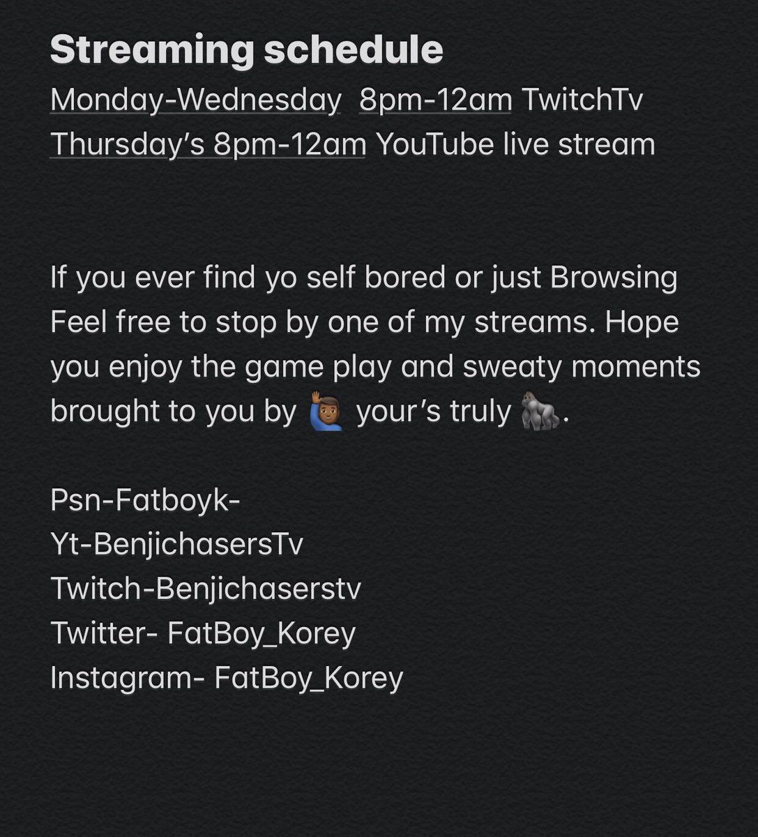 BenjiChasersTv👾 tweet media