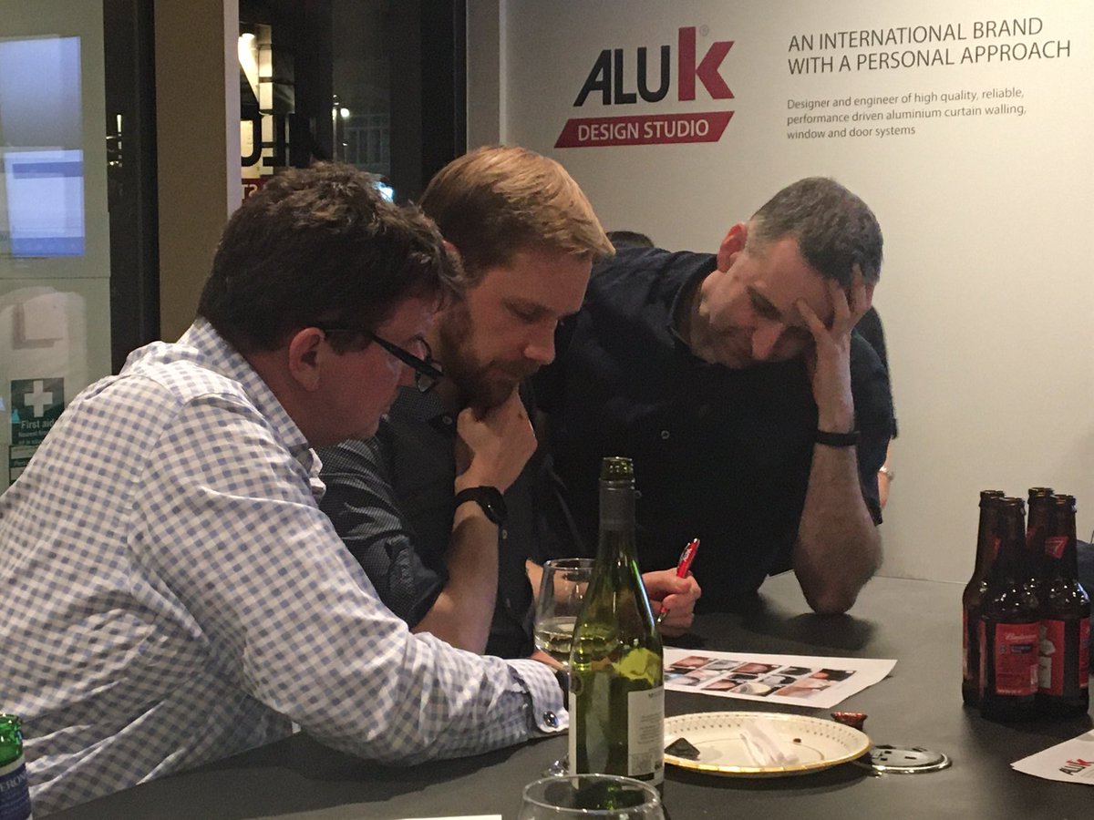 Jon_AluK's tweet photo. The famous AluK Quiz Night. Julian Roper, Quiz Master of brilliance, kept the questions coming and the teams in order. A brilliant evening!! https://t.co/It11Rnoe6x