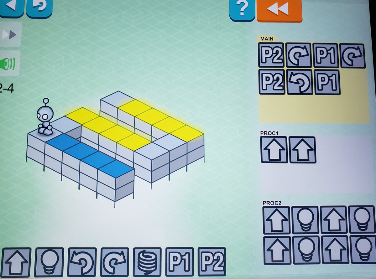 Never underestimate the minds of 1st graders.
Mastering coding with Lightbot.
@BeyethWay #libraries97 #daybeyeday #WeAreD97 <a href="/OakPark97/">Oak Park District 97</a> <a href="/renitabanks/">Renita Banks</a>