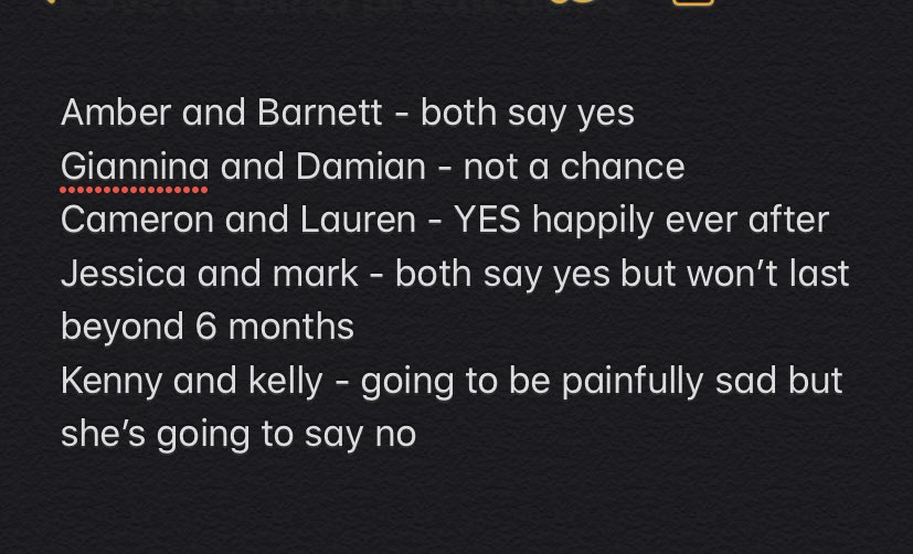 emmaschofield97's tweet photo. Hi I’m a massive loser but this is what I think will happen before I watch the final episode lol #loveisblind https://t.co/5tSCizTaLU
