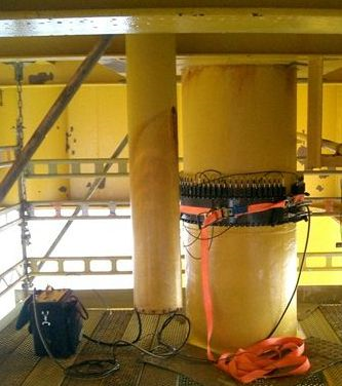 eddyfi's tweet image. We discuss the long range ultrasonic testing solution for offshore caisson inspection. Check it out now! bit.ly/3a8bl9J #Teletest #Focus #GuidedWaveTesting #GWT #LRUT #Ultrasonics #Oil #Gas #Energy #Offshore #Inspection #Testing #NonDestructiveTesting #NDT #Caisson