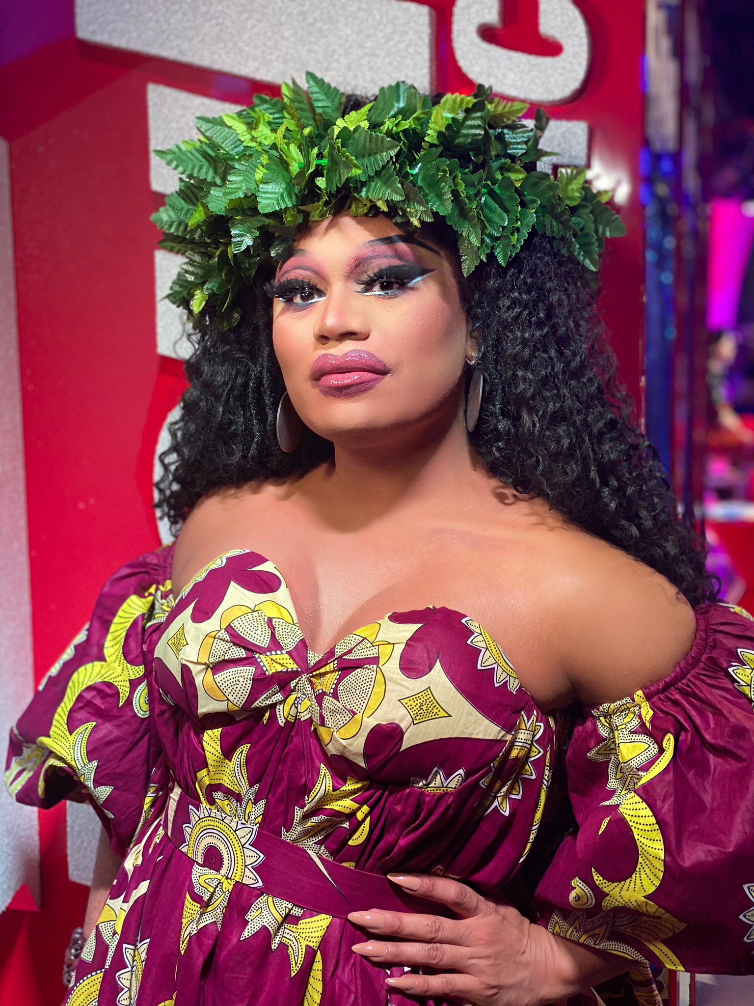 Plus size top drag queen dresses