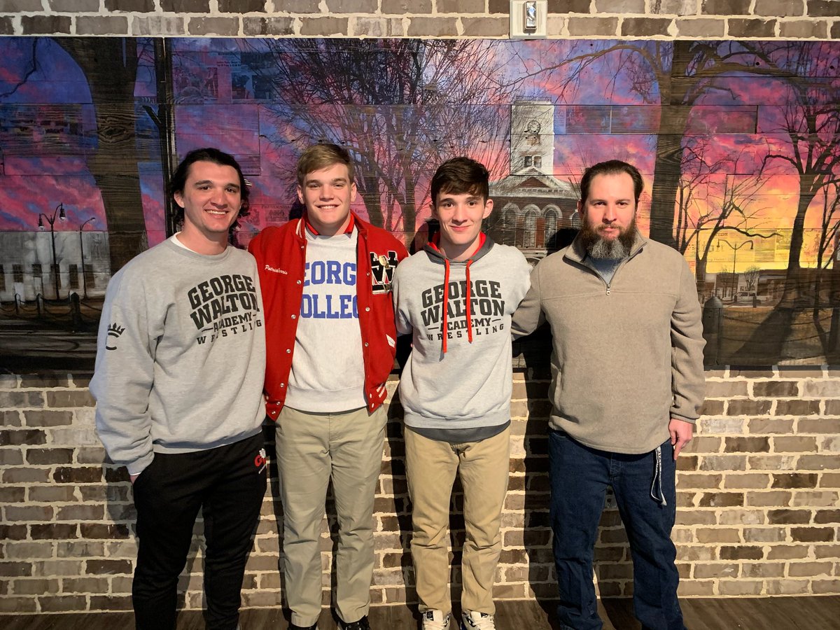 Celebrating our two state champions today at lunch with some cupcakes and cookies! Chris Sperin and Patrick Morris. Shout out to state champion swimmer Charlie Stout as well.