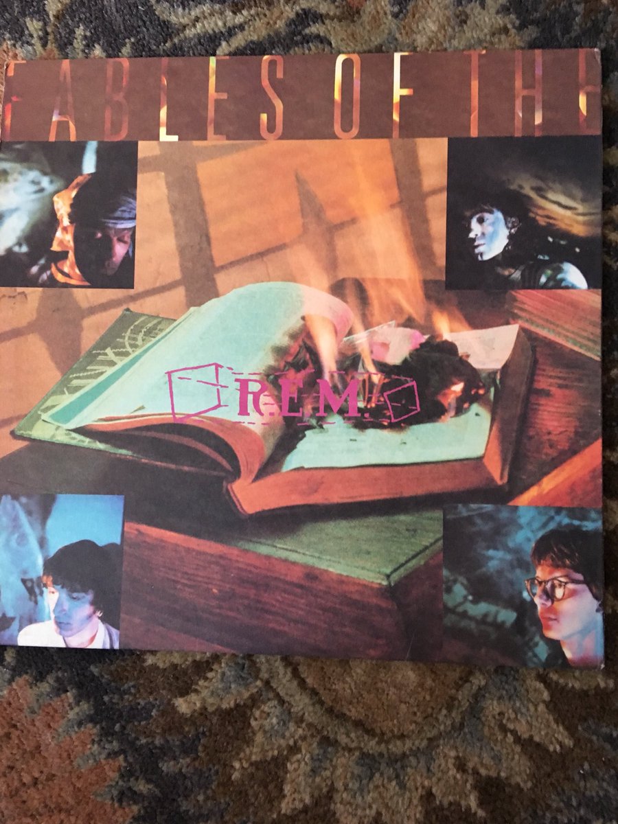 Day 8 of #10records10days was the doorway to many REM records we would eventually have and love. Like ghosts in a southern graveyard, they turned the stones and whispered fragments of possibility to a whole generation. #REM