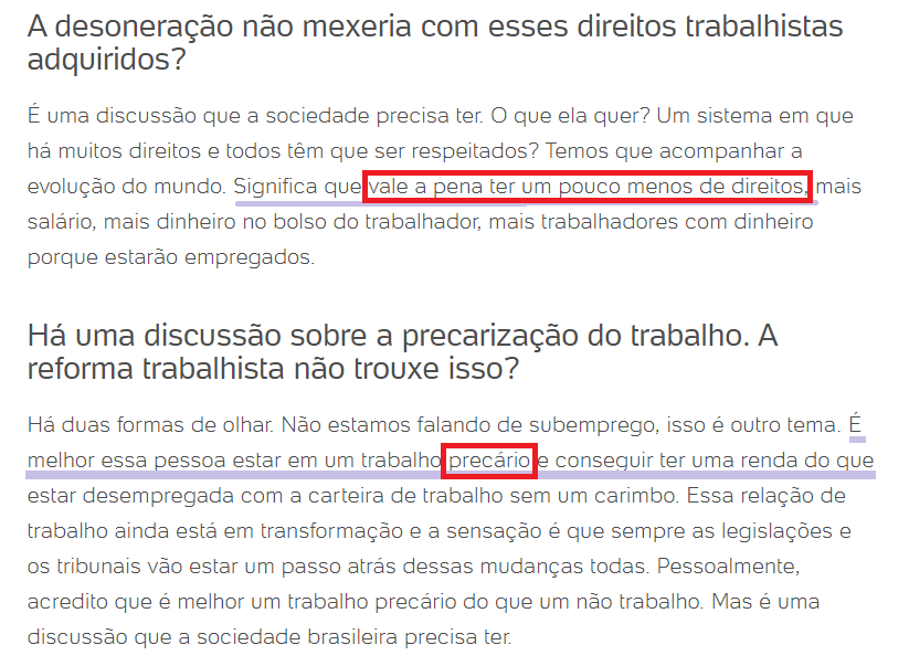 @olivettifelipe Eu entendo seu ponto de vista Felipe, eu concordo contigo em muitos aspectos, mas neste eu discordo. Ele disse, tá lá. E enfatizar e colocar em destaque o que ele mesmo falou é o de menos aqui. A relevância é o conteúdo mesmo e não o site em questão rs