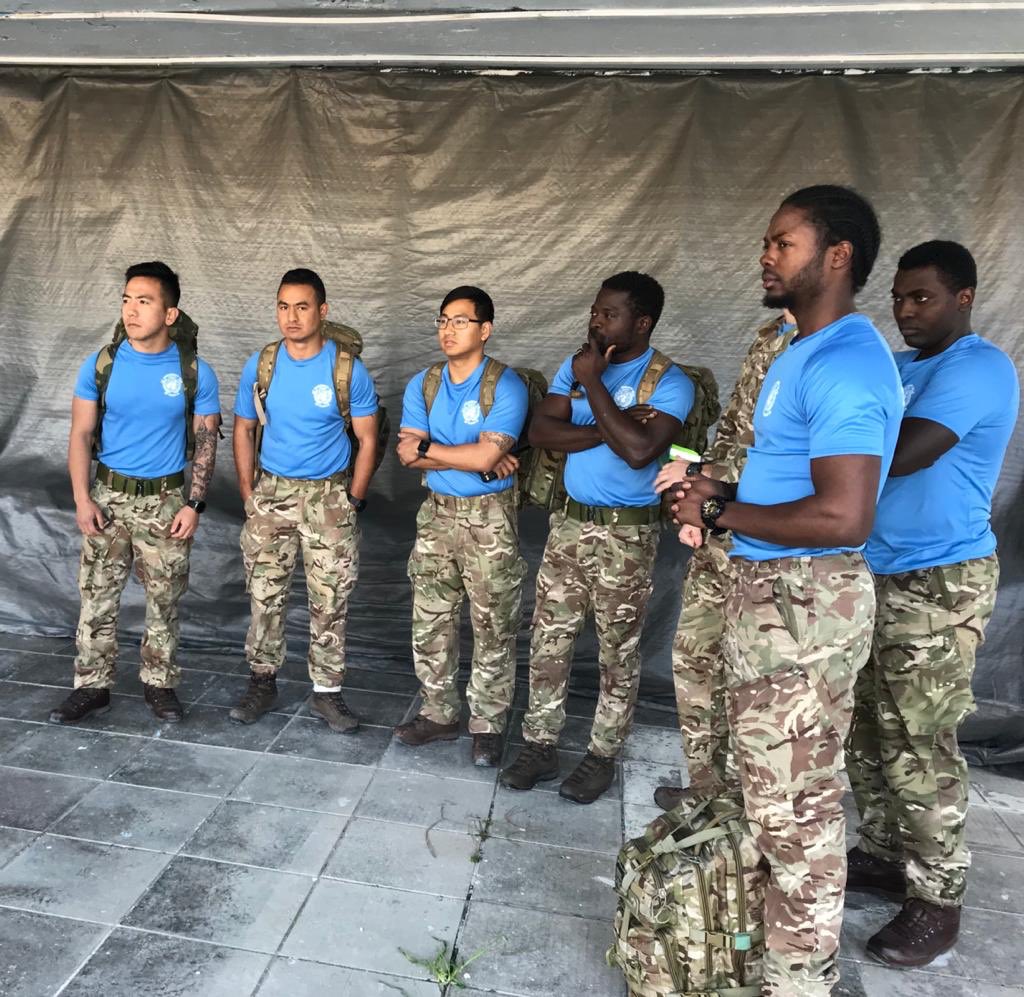 Shazzisays's tweet image. Clp Black was out her comfort zone yesterday 😂 #MilitarySkillsCompetition #CharacterBuilding #MyReserveExperience