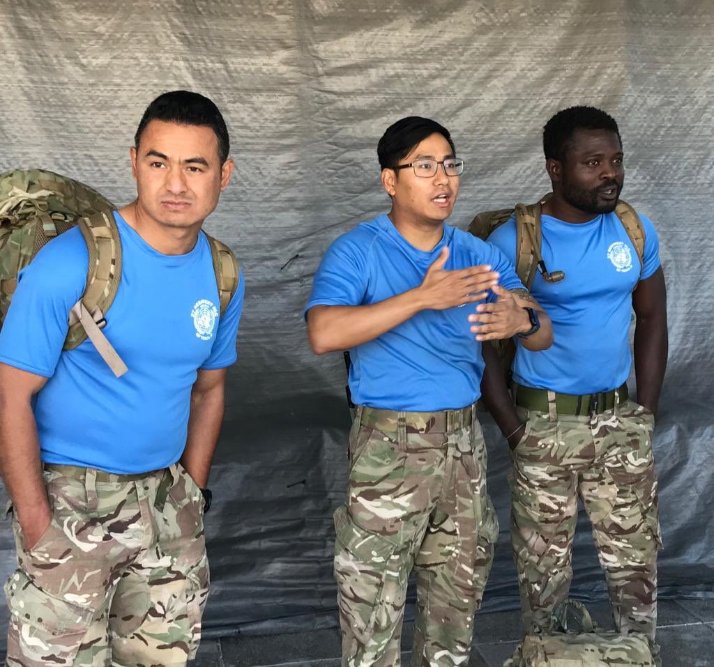 Shazzisays's tweet image. Clp Black was out her comfort zone yesterday 😂 #MilitarySkillsCompetition #CharacterBuilding #MyReserveExperience