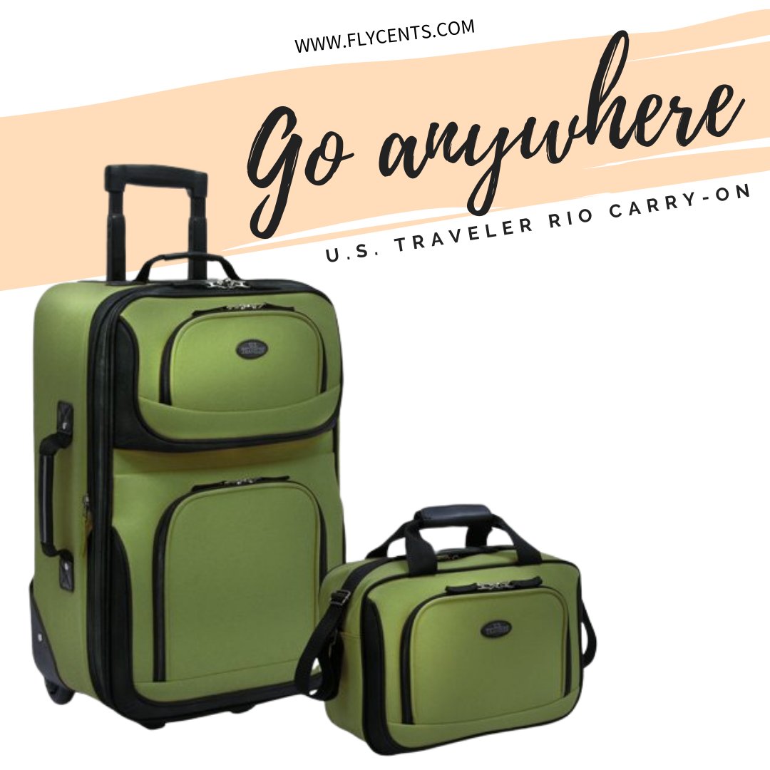 flycents's tweet photo. Go anywhere with the traveler’s choice U.S. Traveler Rio two-piece expandable carry-on luggage. 😍

Shop here: https://t.co/ErrrVxI5OK https://t.co/wT9EM5UIoP
