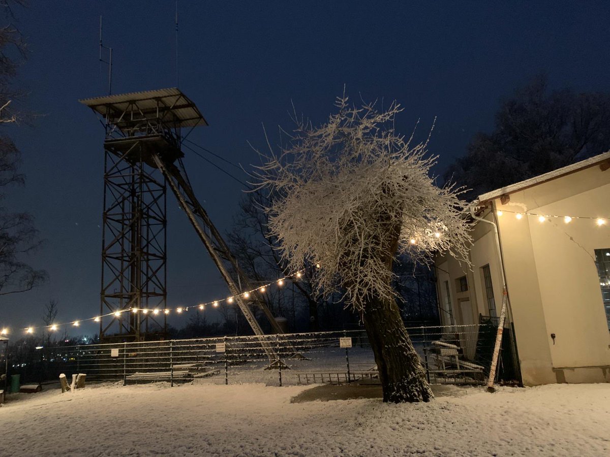 Sehen wo..  der Schnee eine tolle Stimmung erzeugt. #Malapertus #Mittelhessen #Wetzlar #Grube #Bergbau #Museum #Bergwerk
