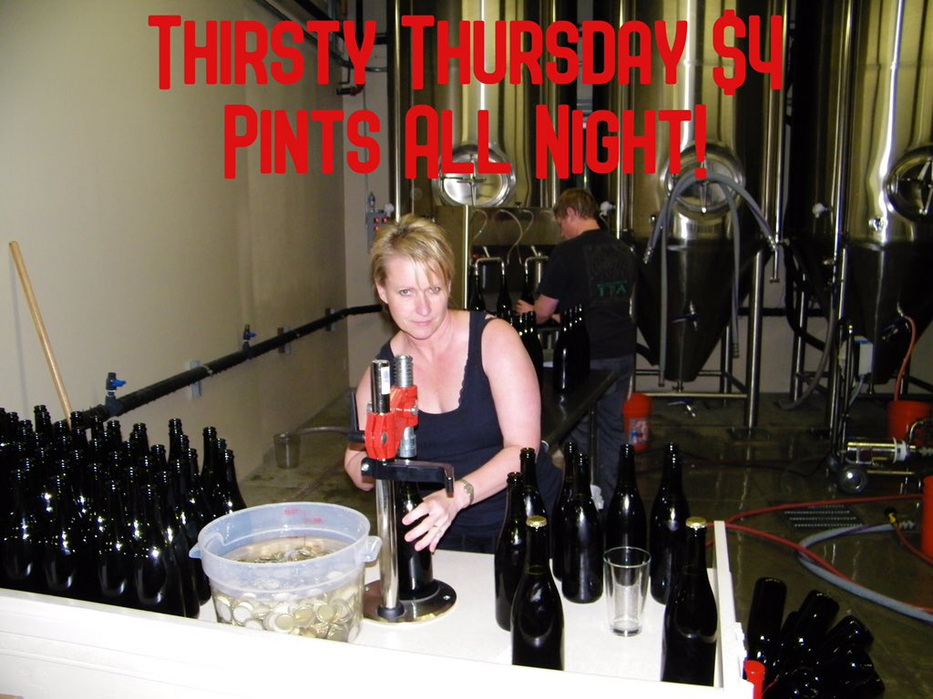 Throwback Thursday is here! This is going WAY WAY back circa 2010 to the very beginning when we hand bottle each of our 750mls. Join us tonight because it’s a hot one! $4 pints all night. #ThirstyThursday #ThrowbackThursday #4DollarPints #SummerWeather #IronFistBrewing #VistaBeer