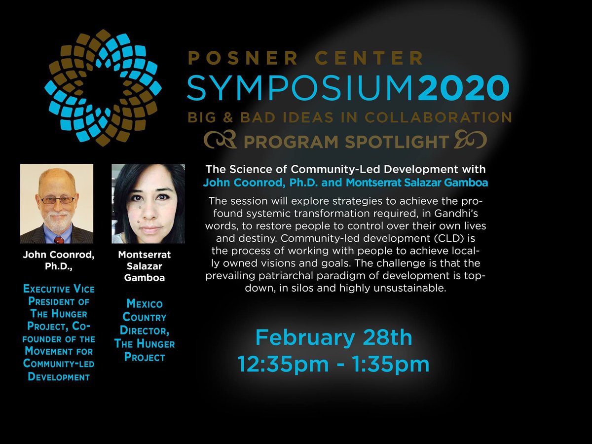 THPMexico's tweet photo. #PosnerSymposium comenzó!!
🗓 Mañana @jcoonrod y @MontseSalazarGa compartirán el “arte” y los retos del Desarrollo Liderado por la Comunidades en 🌍(@communityleddev) en el @PosnerCenter.
✅ Colaboremos para alcanzar #ComunidadesAutosuficientes #CollaboratingForImpact https://t.co/449b5QTKY3